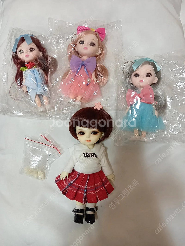 (택포)미니사이즈 구체관절인형 구관인형 4개일괄--0