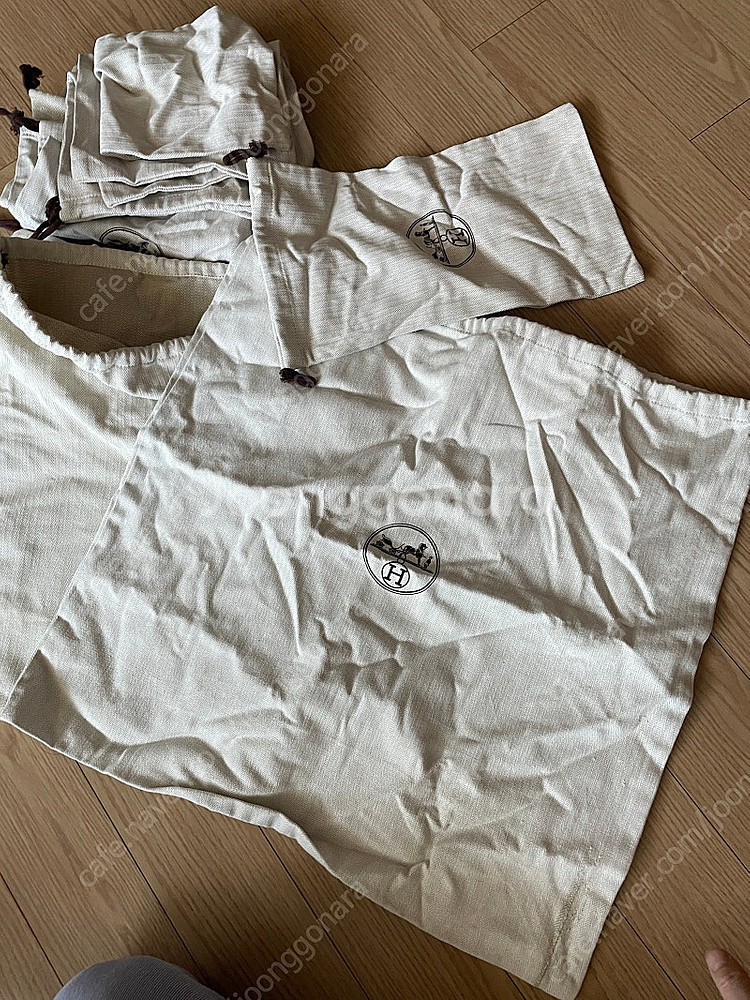 에르메스 더스트백 에르메스 정품 쉐링본 더스트백 (가격...--9