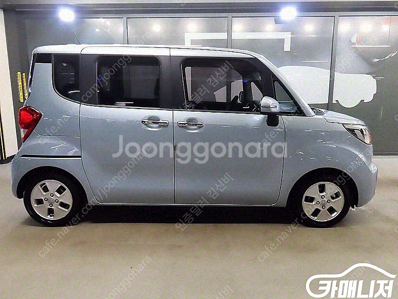 중고차 할부 더 뉴 레이 럭셔리 2019 년식 하늘색 저신용 중고차--3