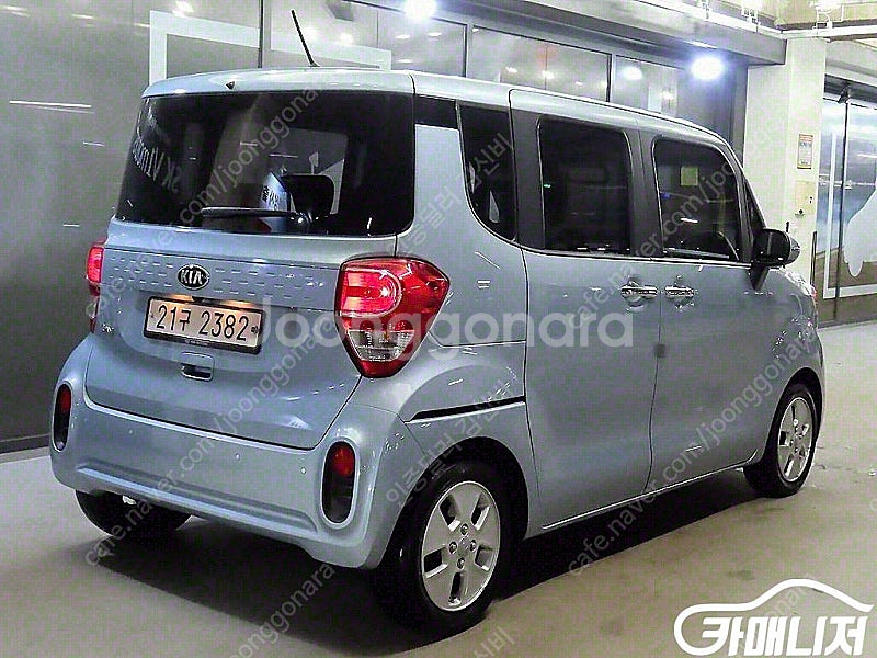 중고차 할부 더 뉴 레이 럭셔리 2019 년식 하늘색 저신용 중고차--4