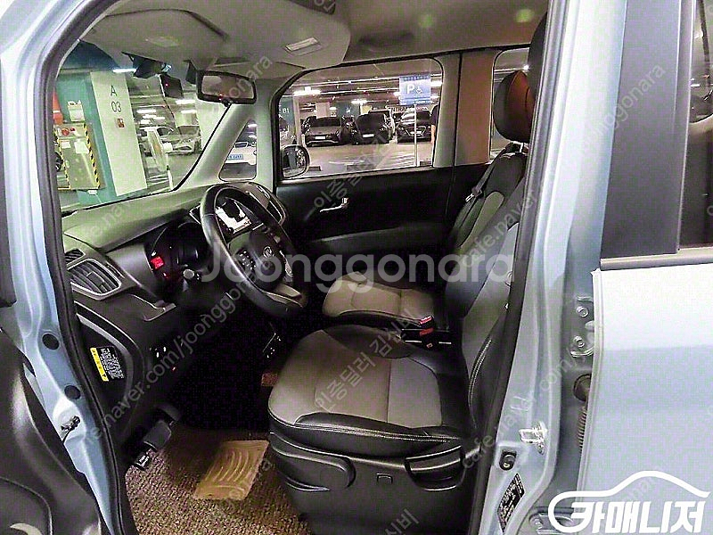 중고차 할부 더 뉴 레이 럭셔리 2019 년식 하늘색 저신용 중고차--6