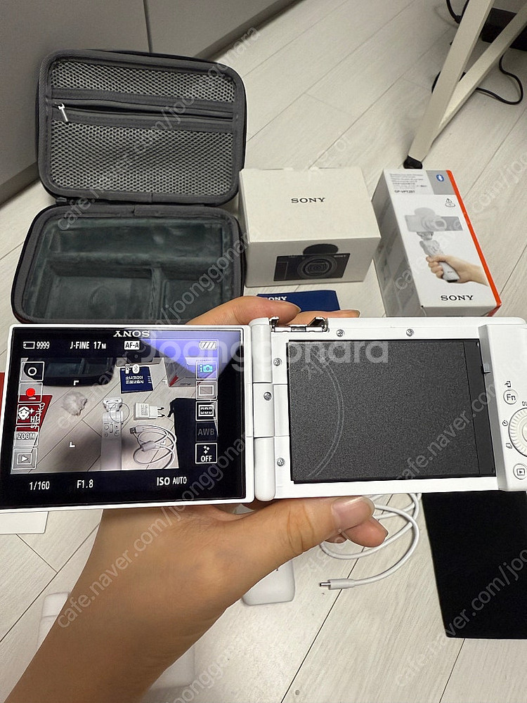 소니 ZV-1M2 화이트 색상 풀박스 + GP VPT2...--1