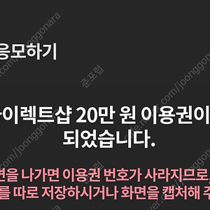 티다이렉트 20만 쿠폰 1장