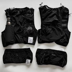 좌쓰 Satisfy Justice Cordura 5L Hydration Vest Black 새티스파이 저스티스 코듀라 5엘 하이 드레이션 베스트 조끼 힙색 블랙