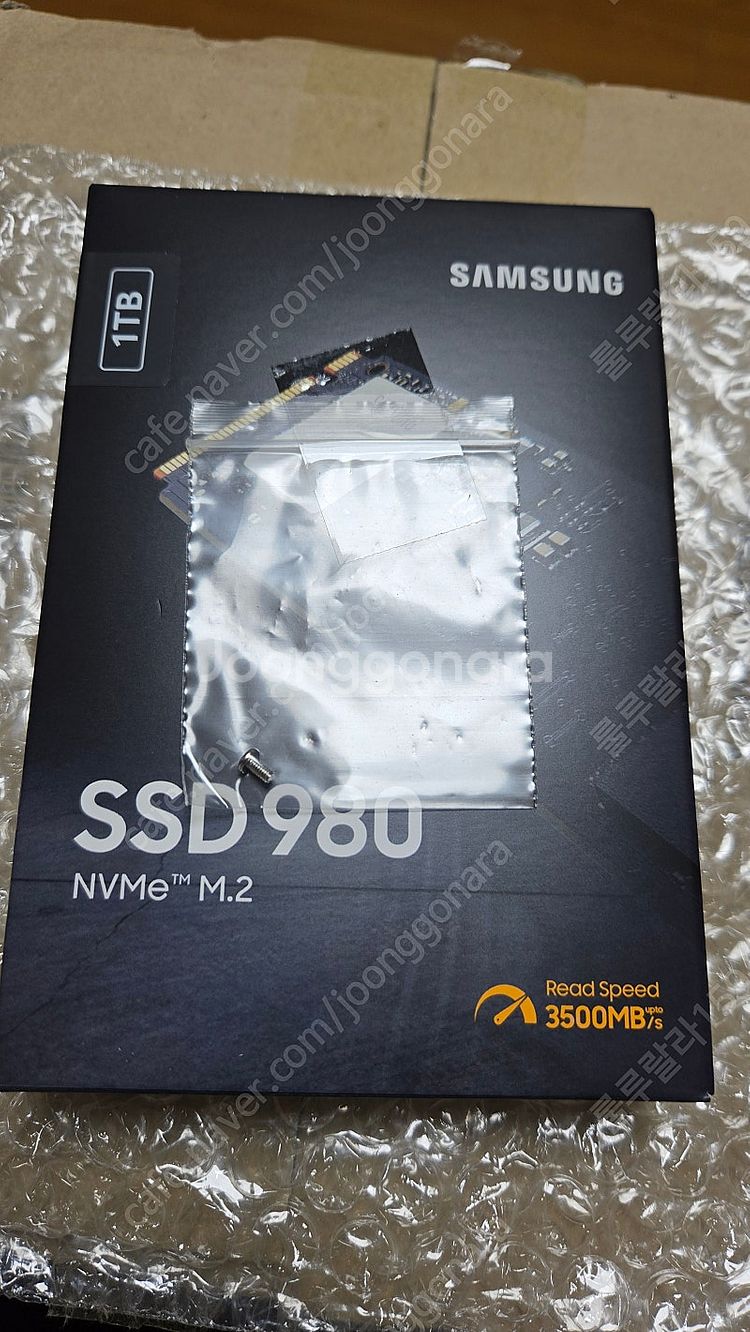 삼성 SSD NVME 980 1TB--0