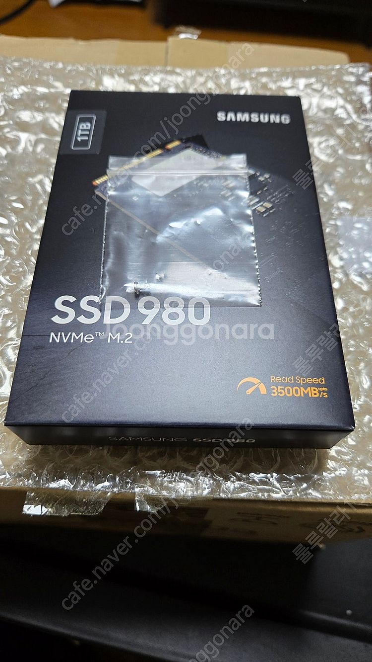 삼성 SSD NVME 980 1TB--3
