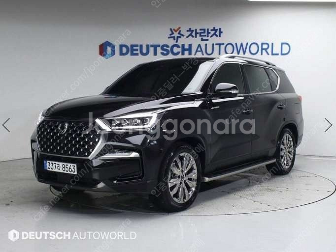 중고차 렉스턴 뉴 아레나 2.2 4WD 노블레스 부부중...--0
