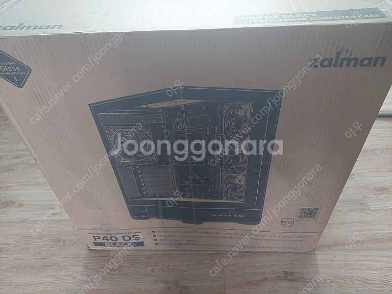 잘만 P40 DS (블랙) 컴퓨터 pc 케이스 팝니다.--5
