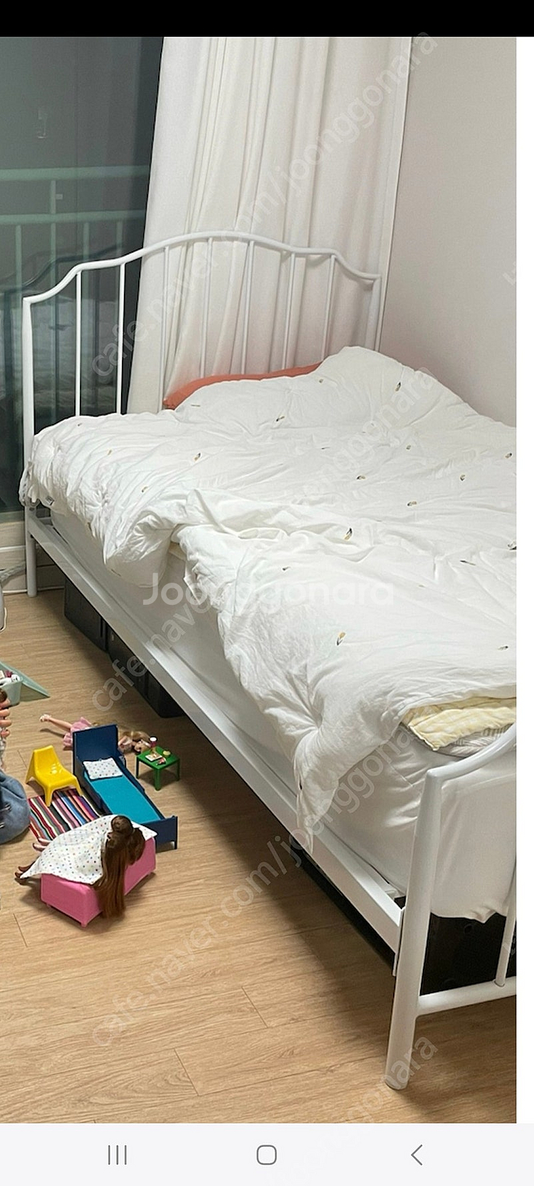 ​룸앤홈 철제 슈퍼싱글 SS 침대 프레임--0