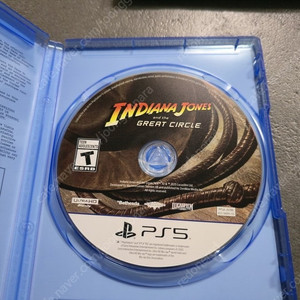 ps5 인디아나존스 그레이트서클 북미판 팝니다