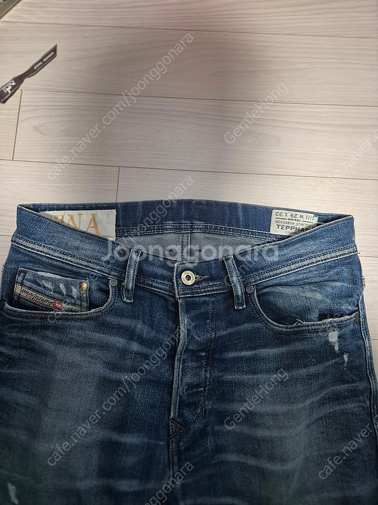 Diesel 디젤 테파 일자핏 진청 중청 데님 청바지 ...--1