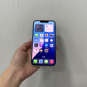 96454 아이폰14 화이트 128GB 부산 중고폰 팝니다 35만원