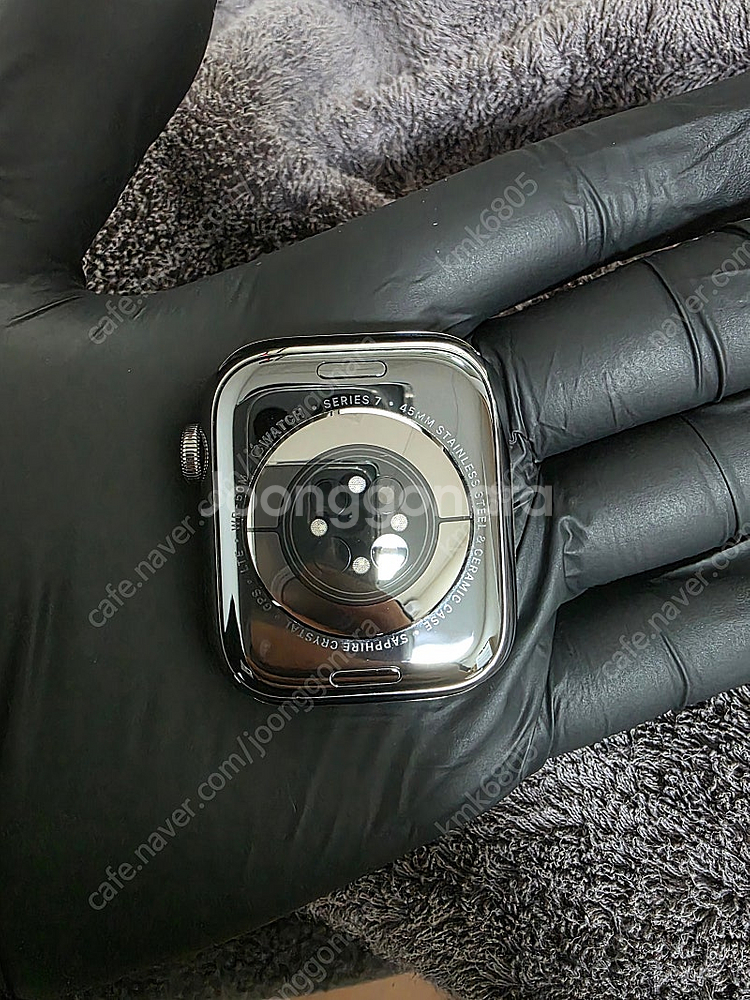 애플워치7 스테인리스 45mm 그라파이트--1