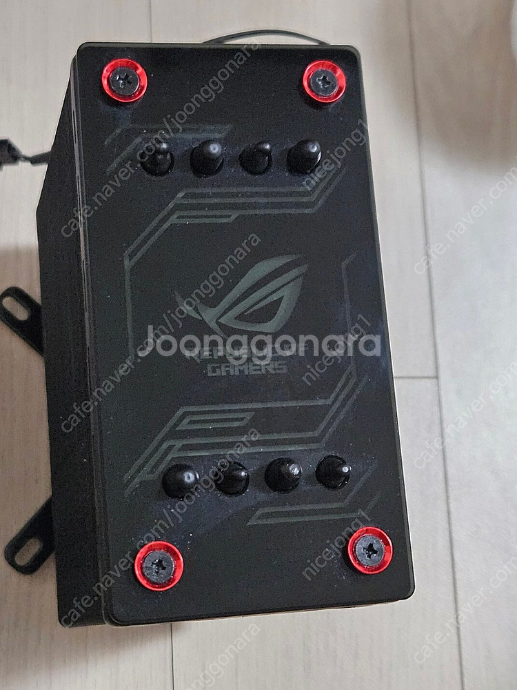 인텔CPU I7-7700K 팝니다 (사제쿨러 ROG에디...--2