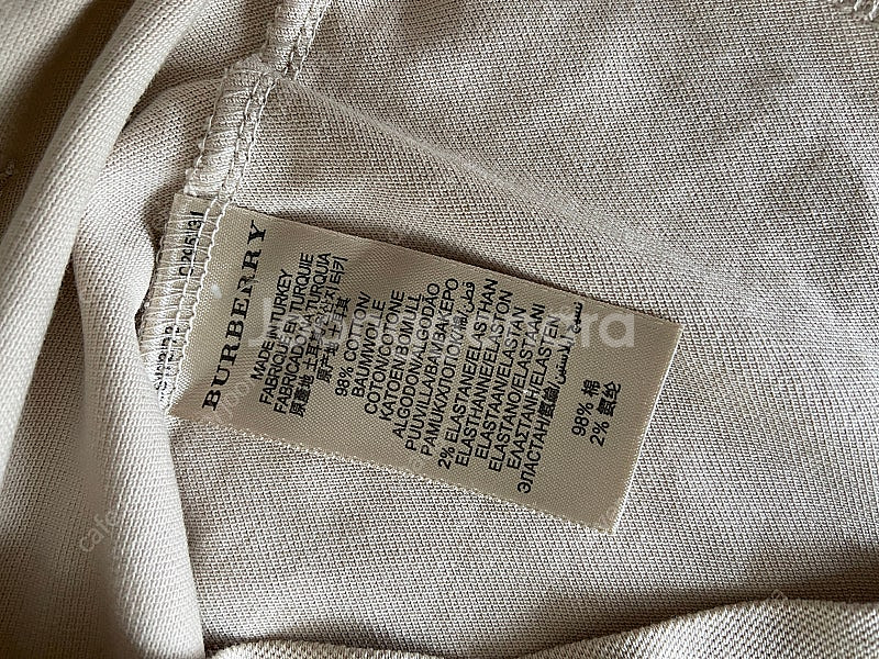 버버리 여성 pk 티셔츠--7