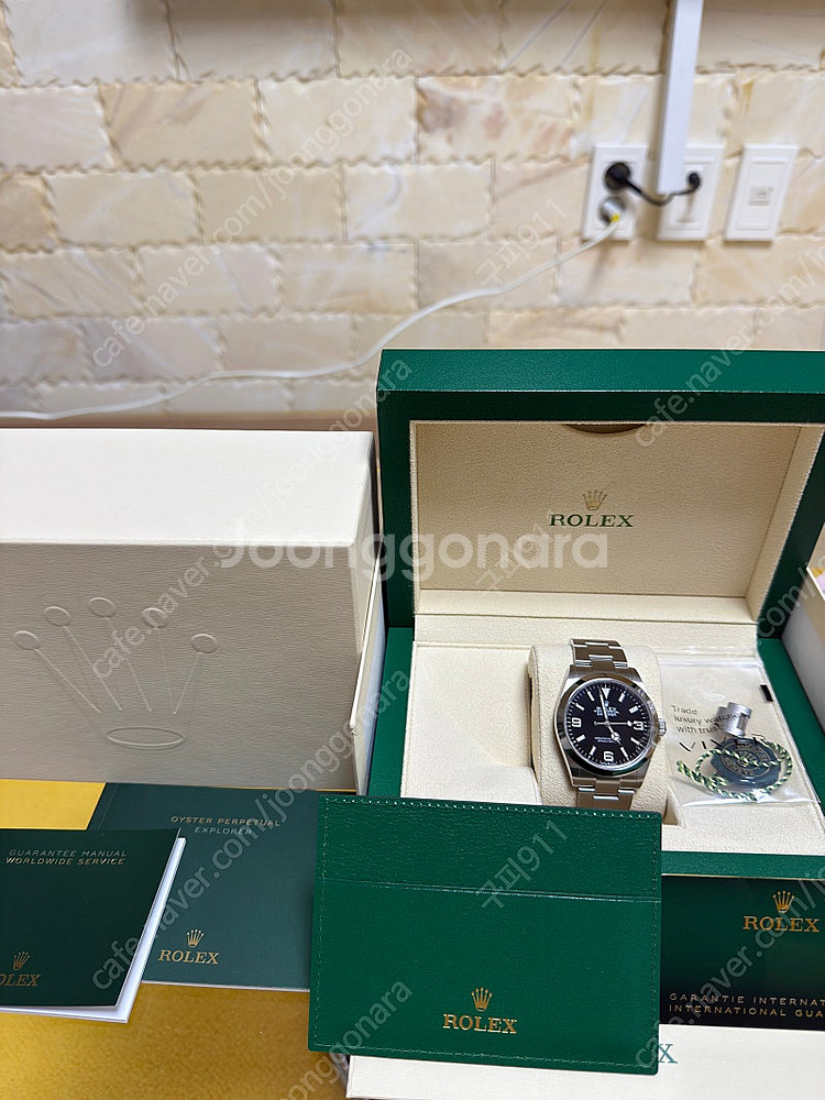 롤렉스 익스플로러 신형 40mm--0