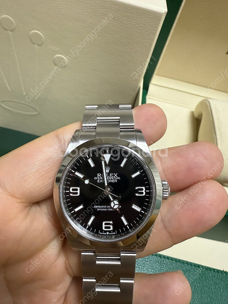 롤렉스 익스플로러 신형 40mm--2