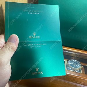(정품) 로렉스 책자 판매합니다. 익스플로러 , 데이저스트