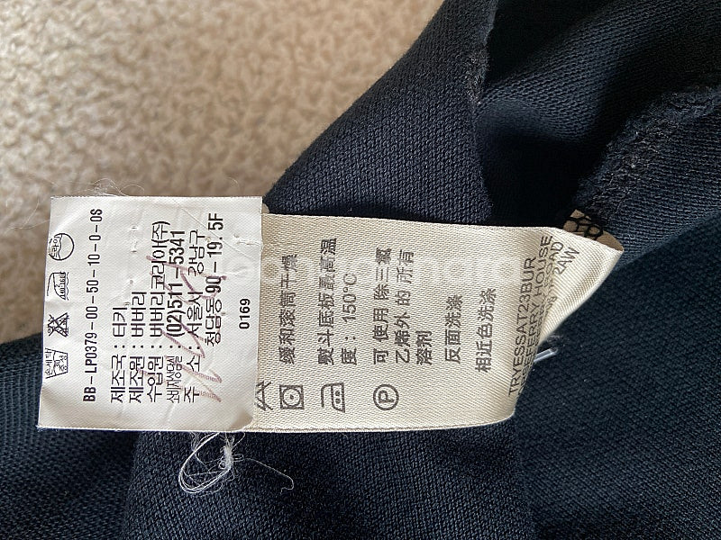 버버리 여성 반팔 티셔츠--5