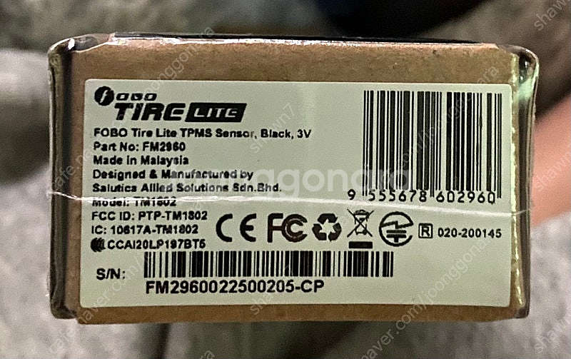 타이어 공기압체크 블루투스 FOBO 타이어 라이트 TP...--1