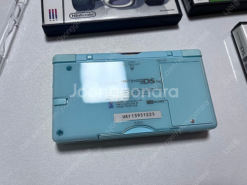 닌텐도 ds lite 벌크 - 아이스블루 + 뉴슈퍼마리...--3