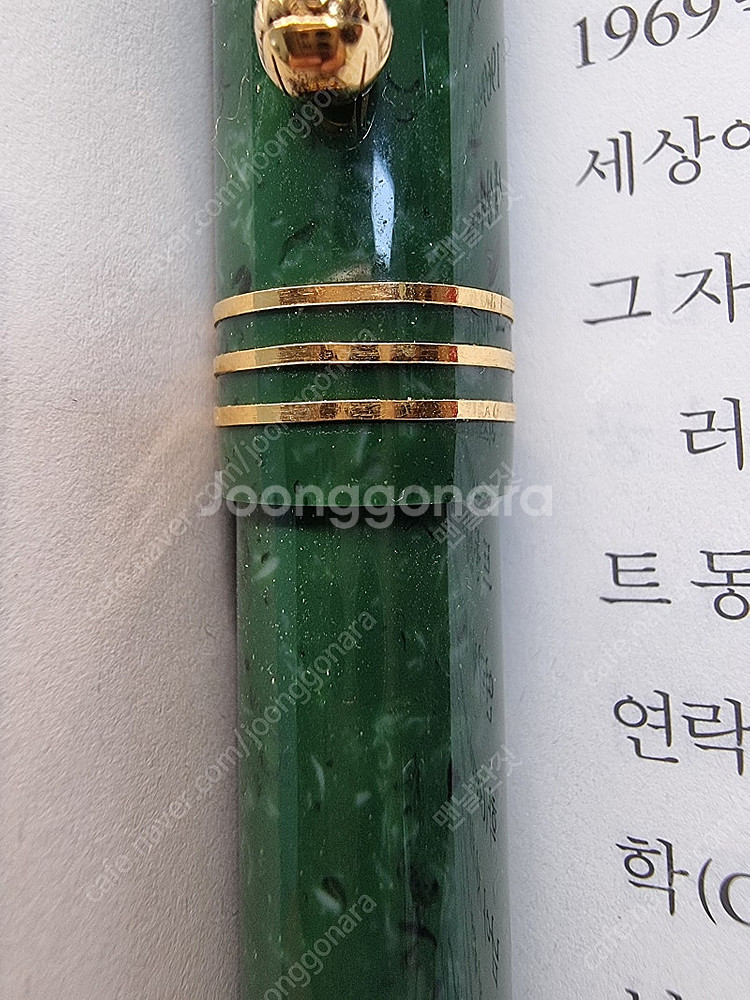만년필 오로라 인터나지오날 그린 F 팝니다.--3