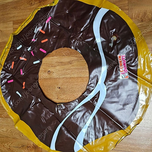 새상품- 던킨도너츠 초코 도넛 튜브