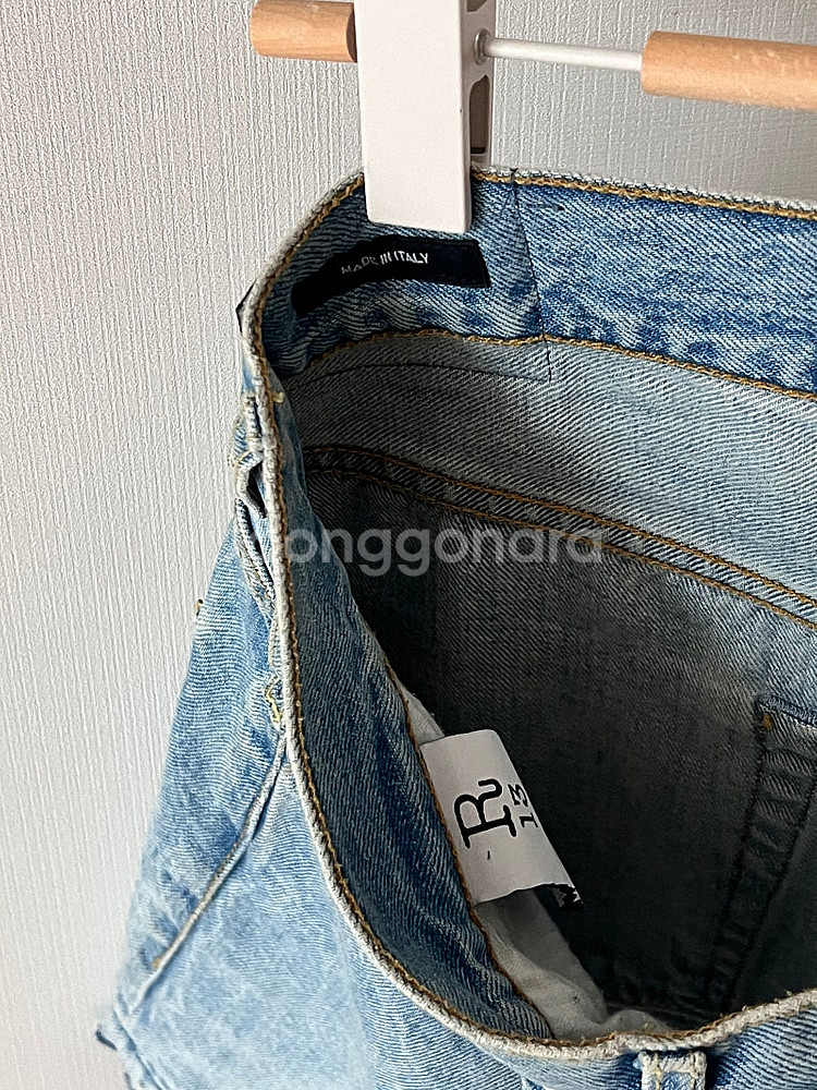 R13 데님 쇼츠--4