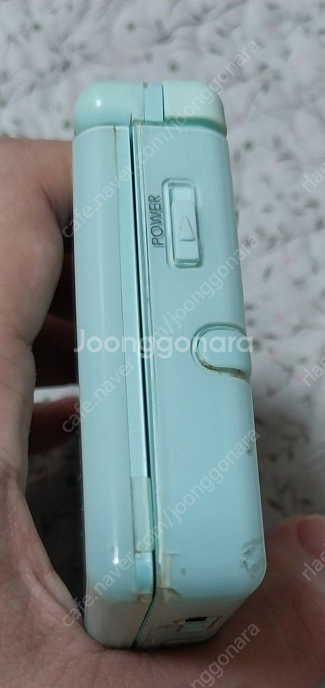 닌텐도 ds 라이트 dsl 아이스 블루 팝니다--5