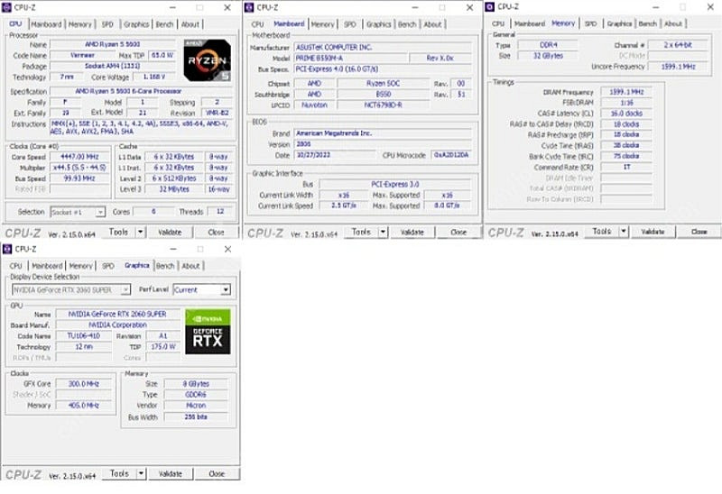 (대전)라이젠5 5600,DDR4 32GB, RTX 2...--2