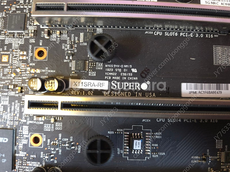 x11SRA-RF (IPMI 지원) 서버보드 판매합니다...--0