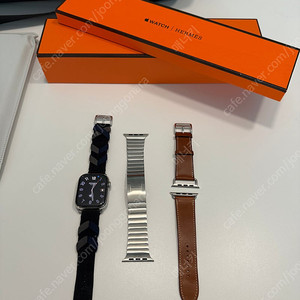 애플워치9 에르메스 44mm 브리동, 싱글투어, 링블 애플케어플러스 포함
