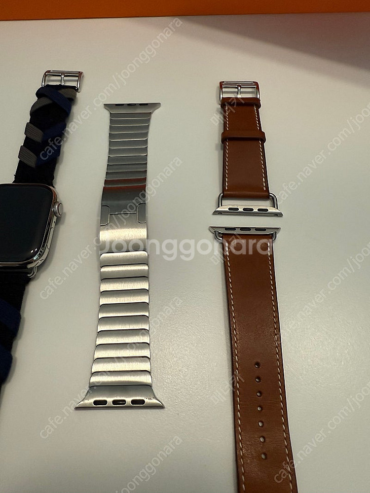 애플워치9 에르메스 44mm 브리동, 싱글투어, 링블 ...--2