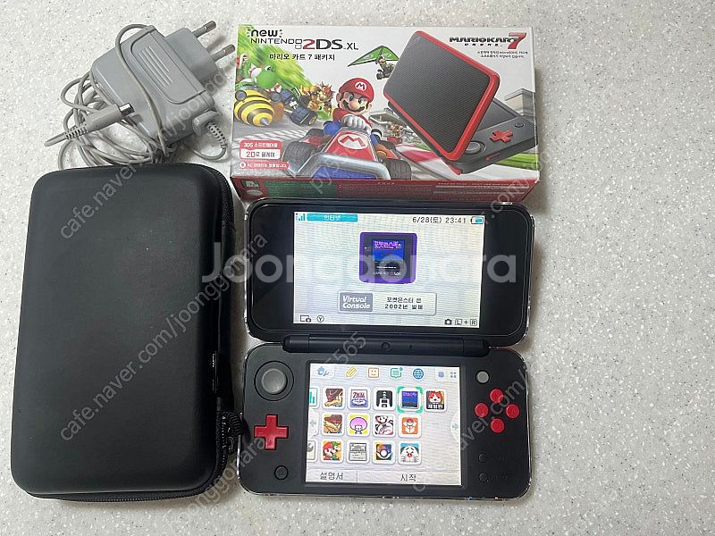 뉴 닌텐도 2ds xl 마리오카트 에디션 3ds (뱅크...--0