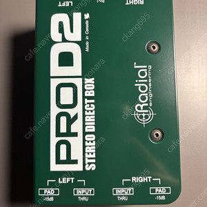 Radial pro D2 DI box