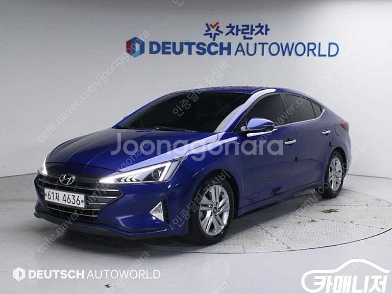 중고차 더 뉴 아반떼 AD 1.6 LPI 모던(장애인용...--0