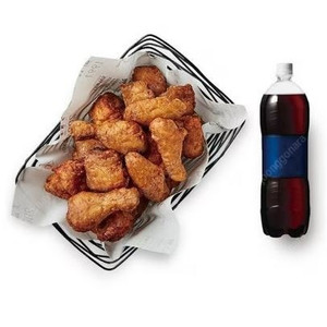 교촌 간장한마리 치킨 콜라1.25 18000원