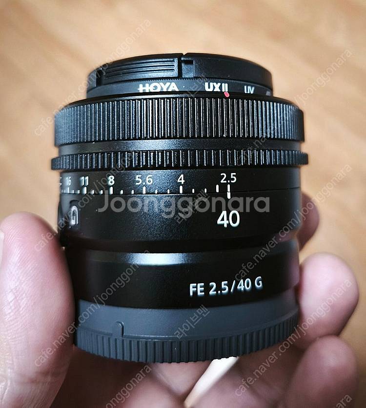 소니 FE 40mm F2.5G 렌즈 팝니다.--0