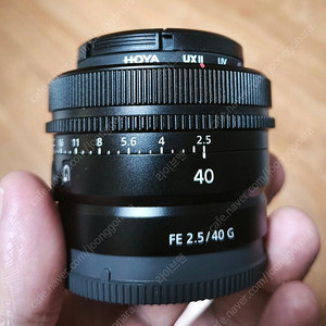 소니 FE 40mm F2.5G 렌즈 팝니다.