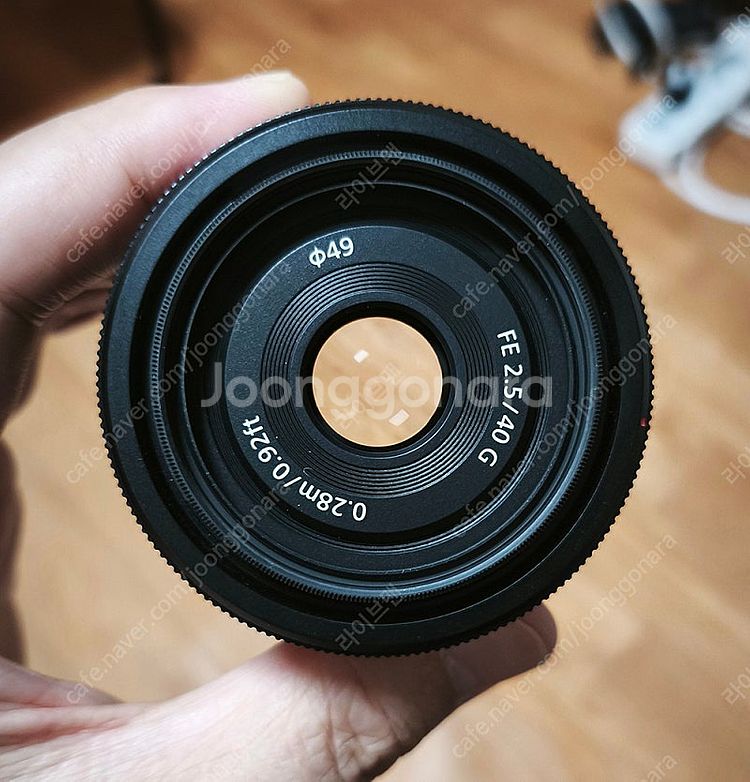 소니 FE 40mm F2.5G 렌즈 팝니다.--1