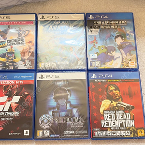 PS5 PS4 타이틀 중고게임 판매