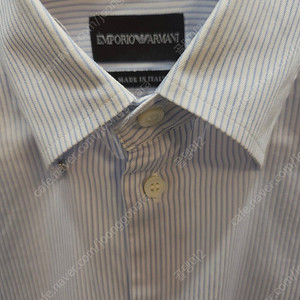 Emporio Armani 엠포리오 아르마니 스트라이프 프렌치 커프 셔츠