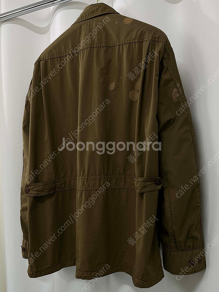 폴로 랄프로렌 페이드 올리브 정글퍼티크 사파리 자켓--5
