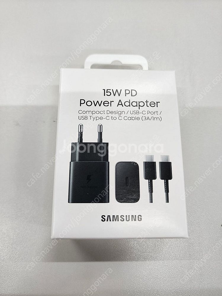 삼성전자 15W PD 고속 충전기 EP-T1510 블랙...--0