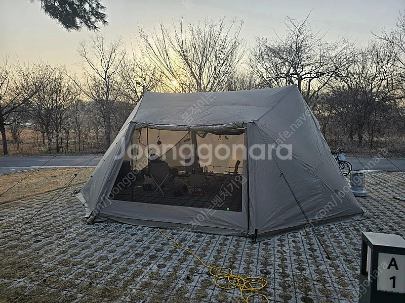노스피크 옥타쉘 올리브그레이 팝니다--0