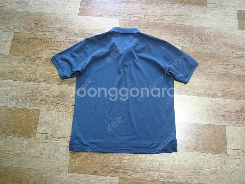 (신품급) 노스페이스 진회색 반팔카라티 105호--1