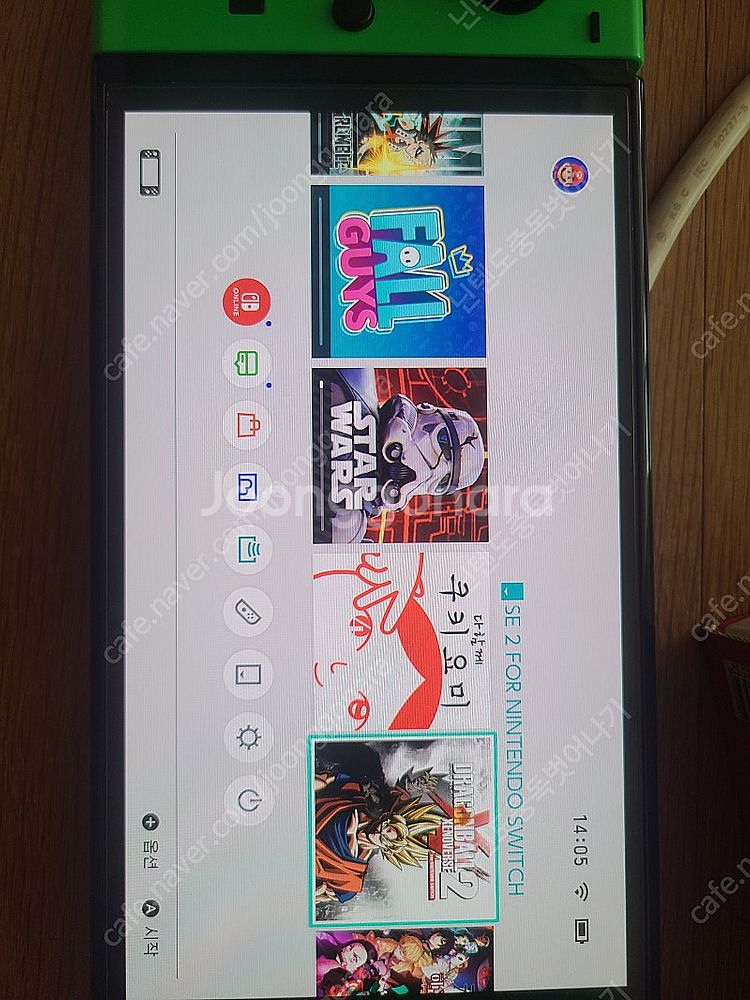 닌텐도 스위치 Oled S급 풀박스+게임 포함--3