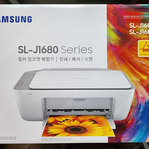 삼성 SL-J1680 컬러 잉크젯 복합기 새상품