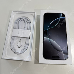 아이폰16프로 256GB 박스+정품케이블 (폰제외)