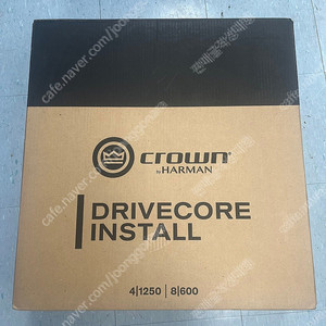 [판매] CROWN 크라운 DCI4|1250 dci4 1250 4채널 1250W 파워앰프 미개봉